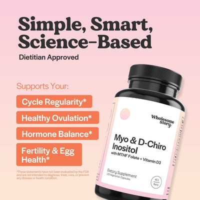 Myo-Inositol & D-Chiro Inositol  Folate and Vitamin D - view 6