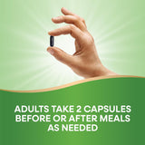 Activated Charcoal 560 mg Charcoal per serving 100 Capsules