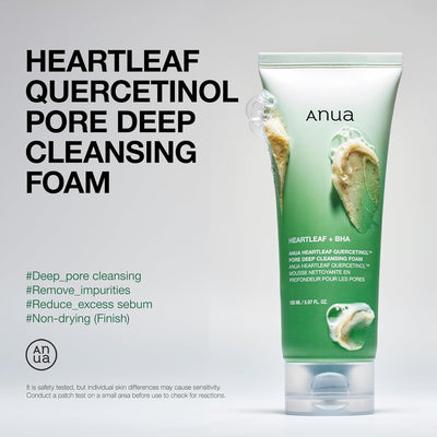 ANUA Heartleaf Quercetinol Pore Deep Cleansing Foam - view 3