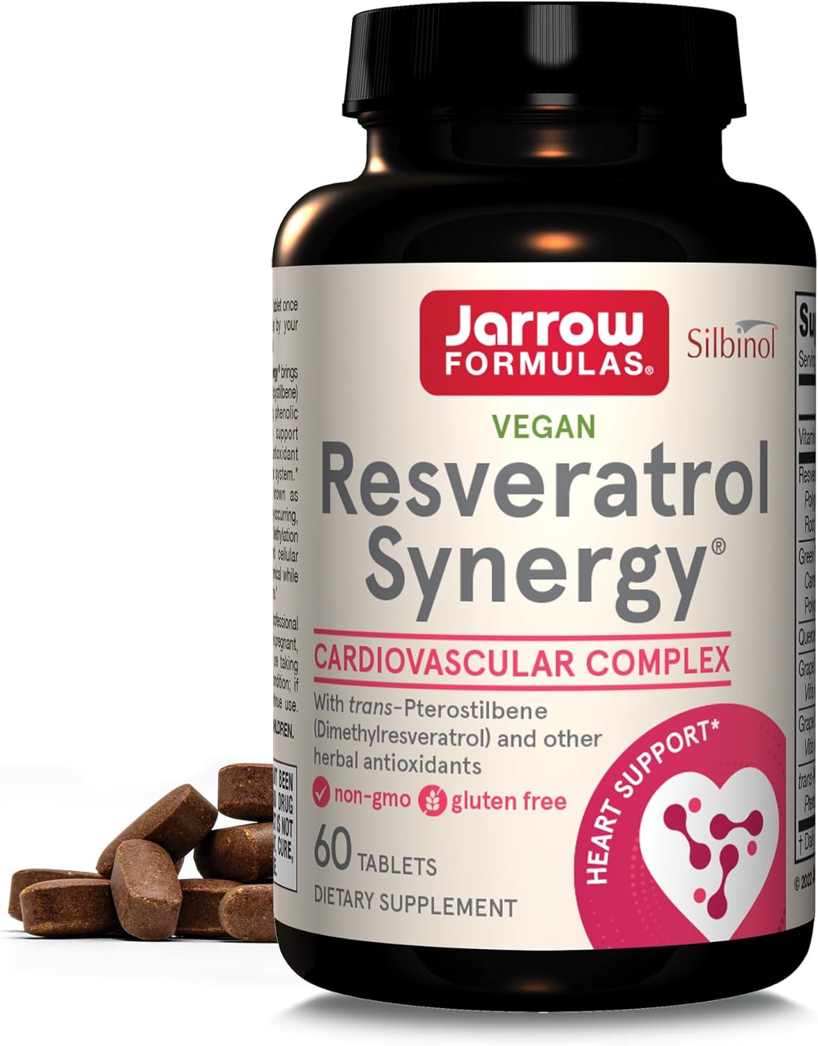 Jarrow Resveratrol Synergy® 60 Tablets