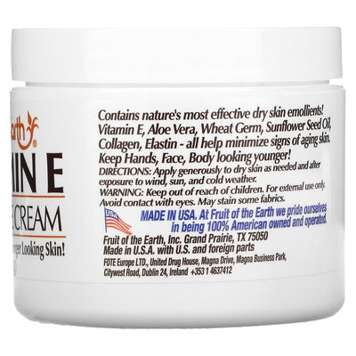 Vitamin-E Cream 4 Ounce Jar (113g) - view 5