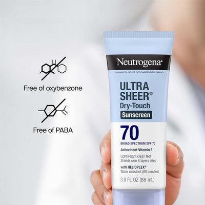 Neutrogena Ultra Sheer Dry-Touch Sunscreen Lotion SPF 70 - view 6