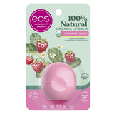 eos 100% Natural & Organic Lip Balm- Strawberry Sorbet,