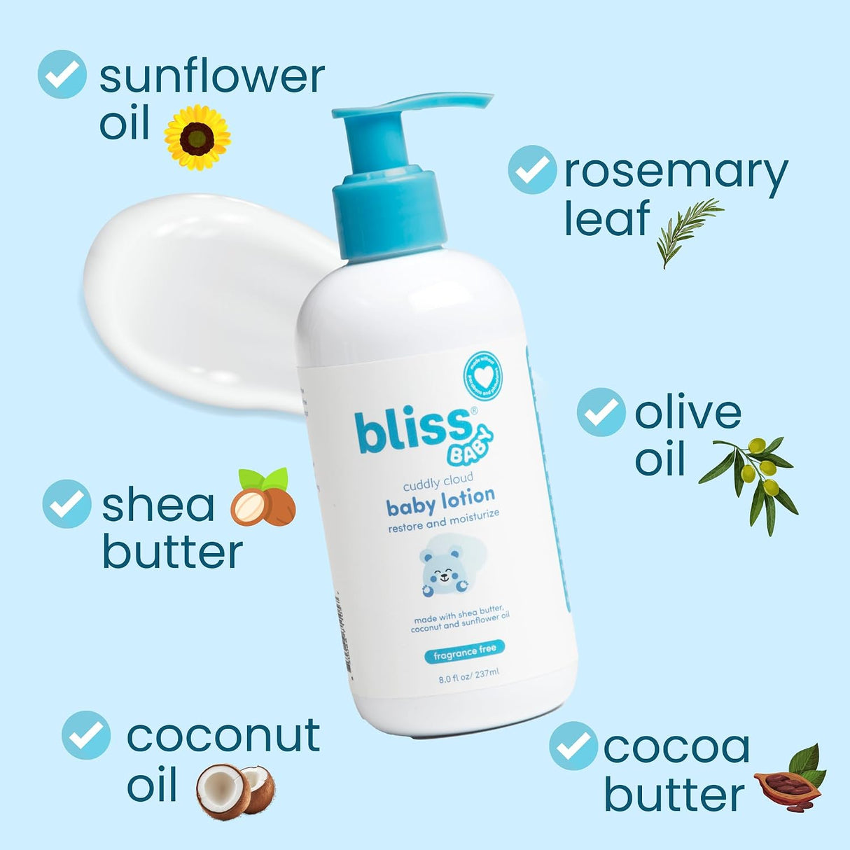 Bliss Baby Lotion Hydrating Daily Cream