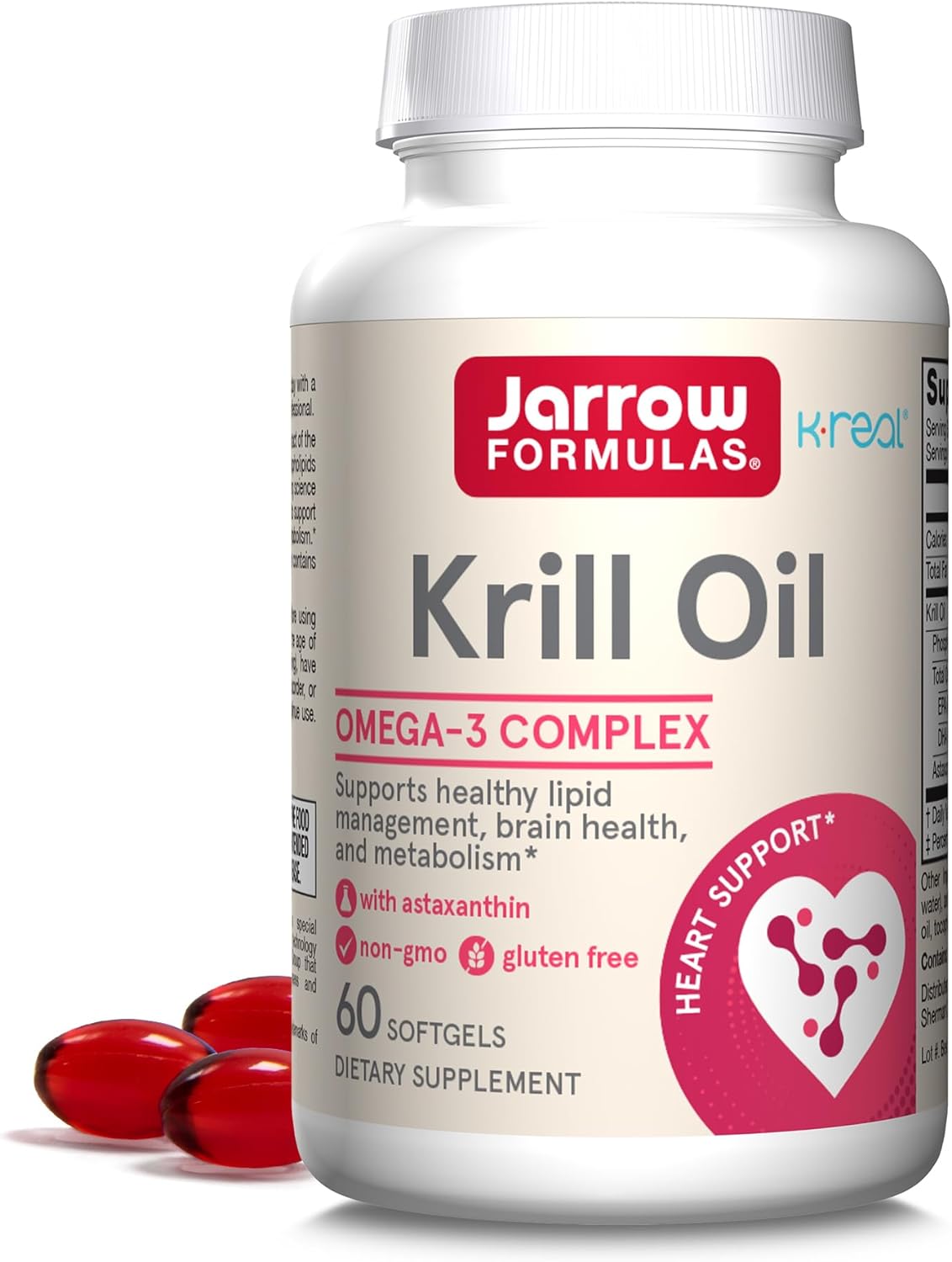 Jarrow Krill Oil 60 Softgels