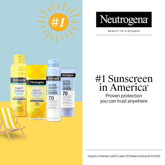 Neutrogena Ultra Sheer Dry-Touch Sunscreen Lotion SPF 70