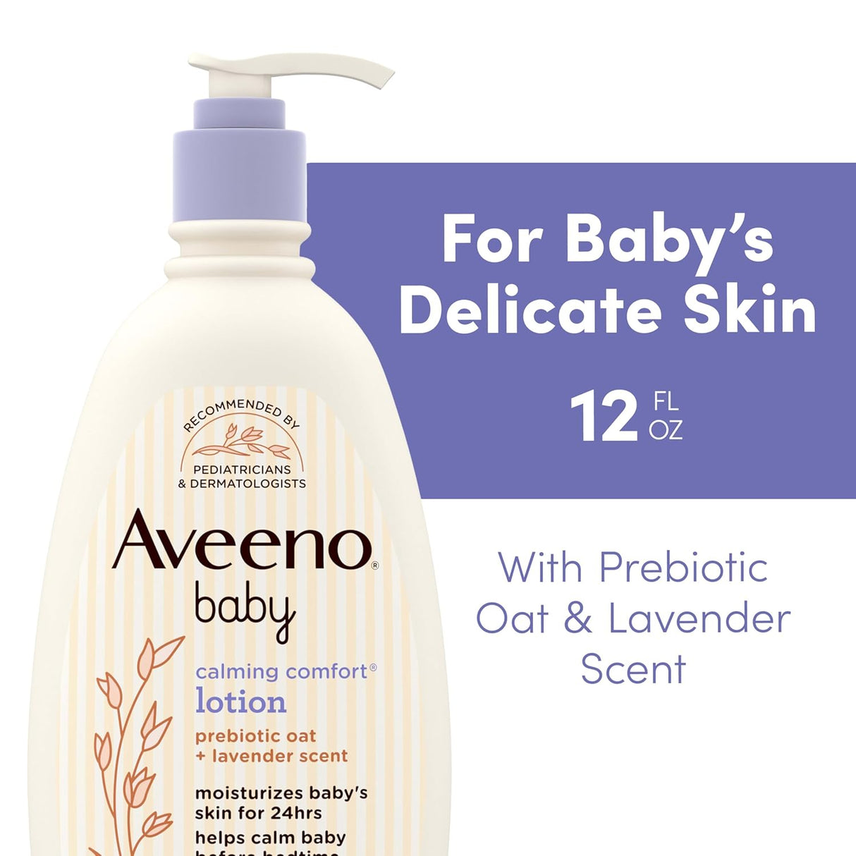 Aveeno Baby Calming Comfort Body Lotion 34MLS