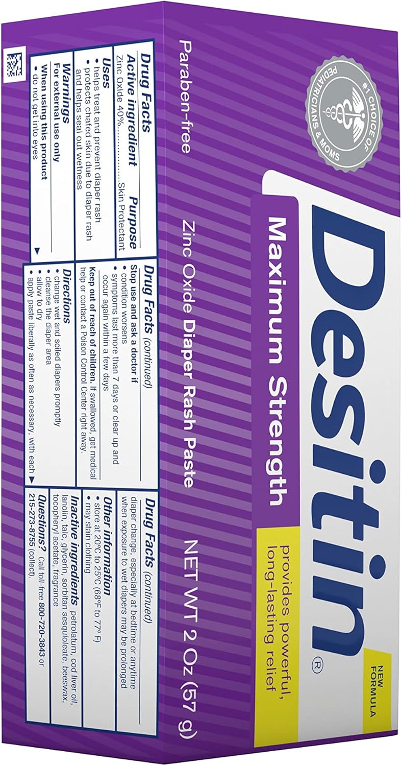 Desitin Maximum Strength Baby Diaper Rash Cream