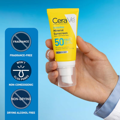 CeraVe Invisible Mineral Sunscreen SPF 50 - view 3