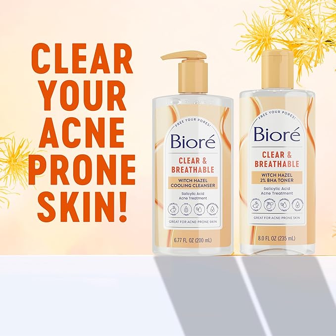 Bioré Cooling Acne Treatment Cleanser