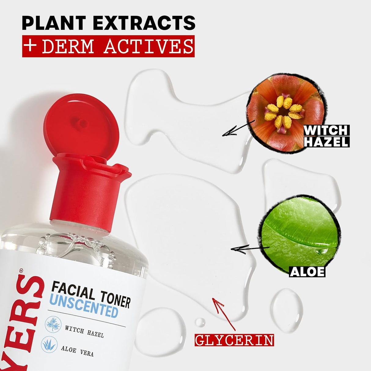 THAYERS Hydrating, Unscented Witch Hazel Facial Toner