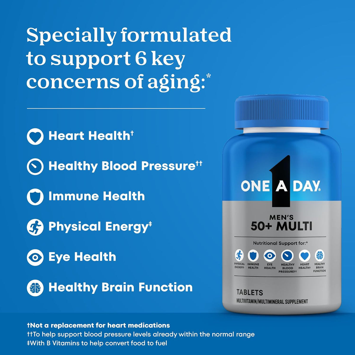 One A Day Men’s 50+ Healthy