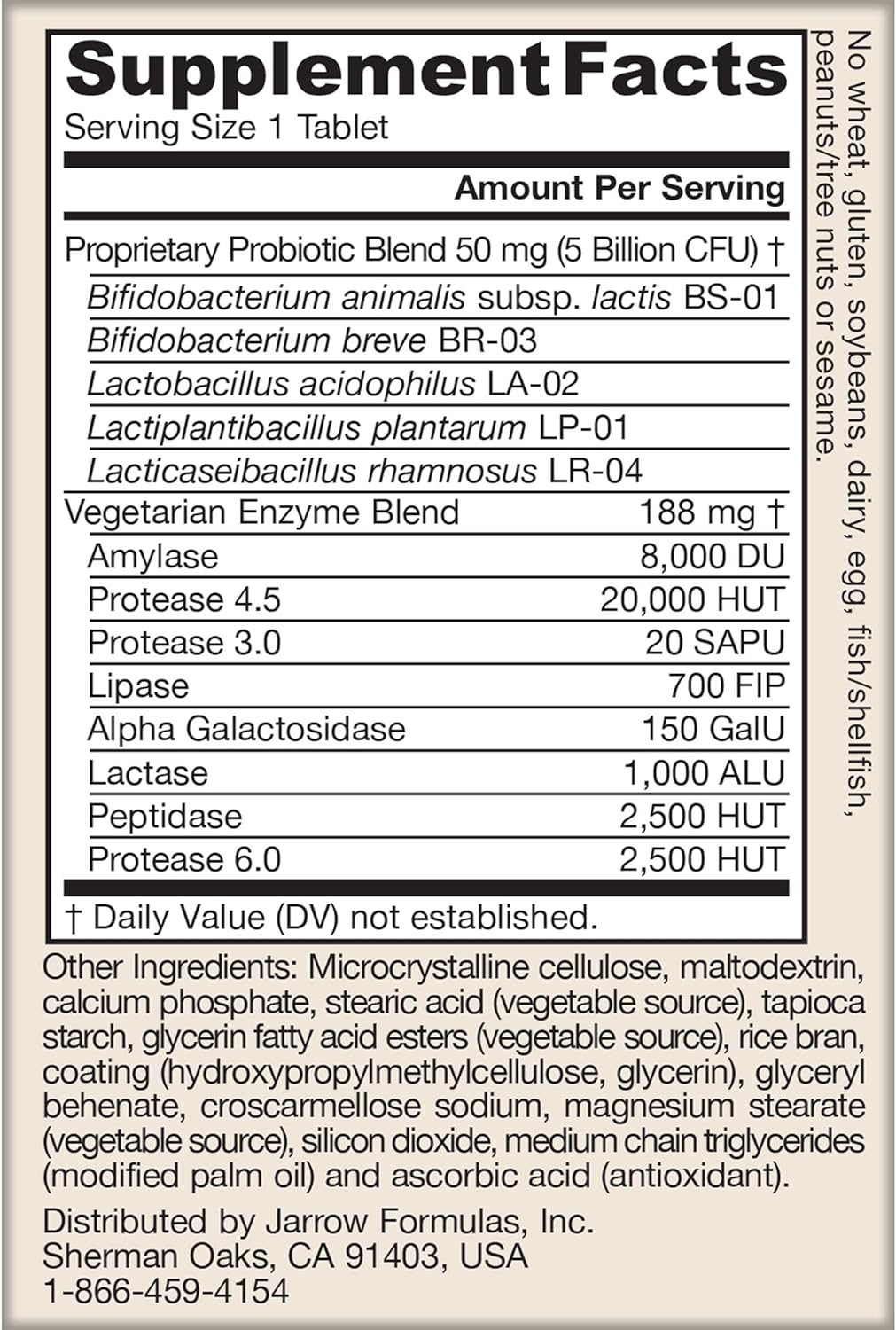 Jarrow Jarro-Dophilus® Digest Sure