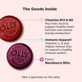 OLLY Men's Multivitamin Gummy Blackberry image 6