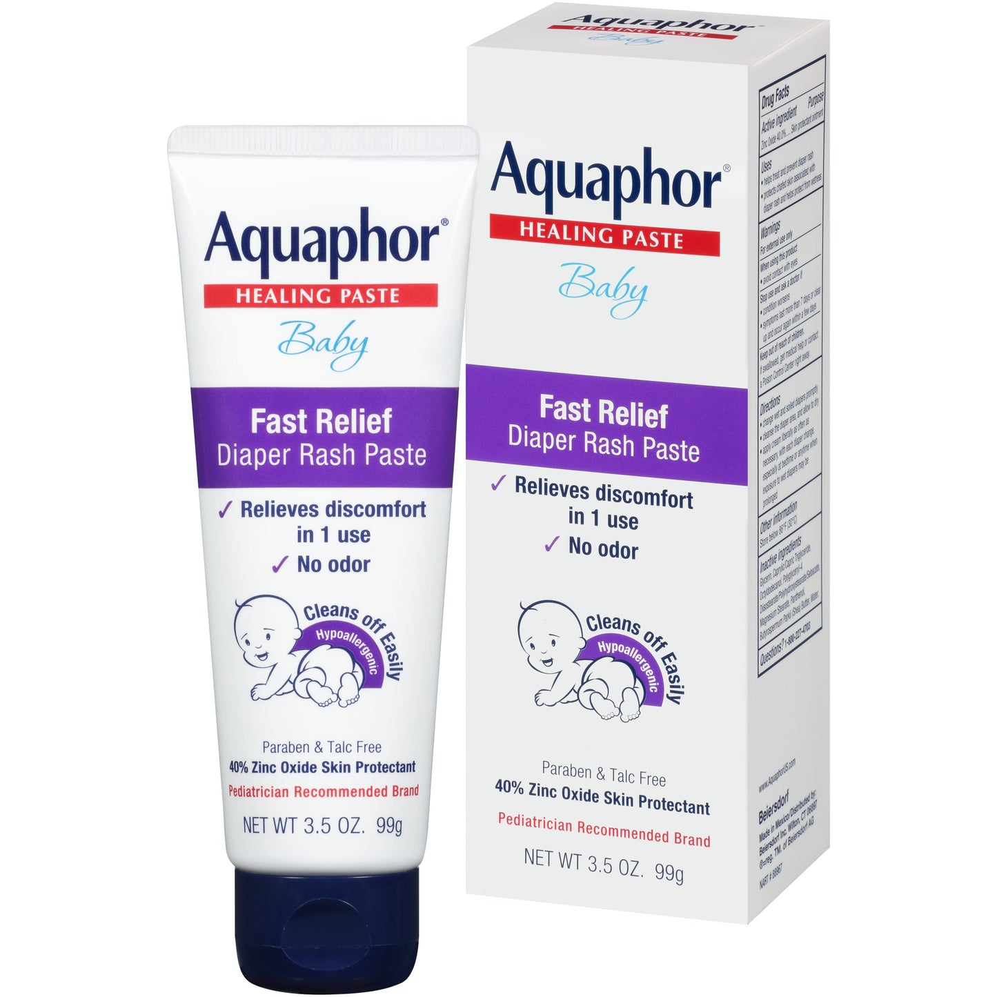 Aquaphor Baby Diaper Rash Paste