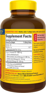 Flaxseed Oil 1000 mg