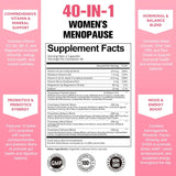 40-in-1 Menopause Supplements for Women