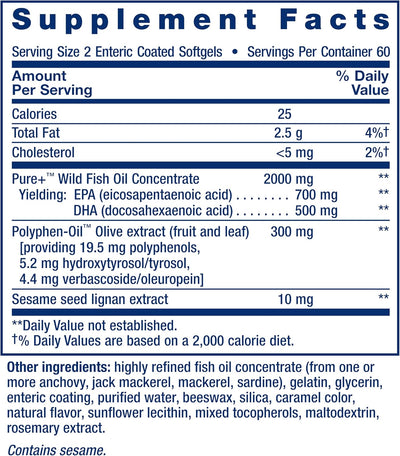Super Omega-3 EPA-DHA Fish Oil - view 2