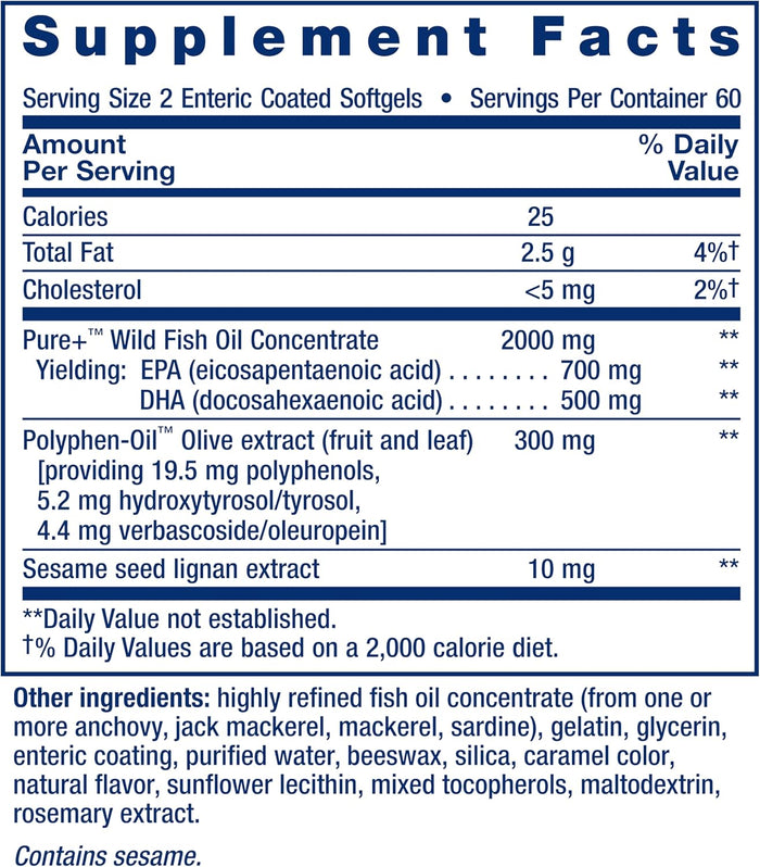 Super Omega-3 EPA-DHA Fish Oil