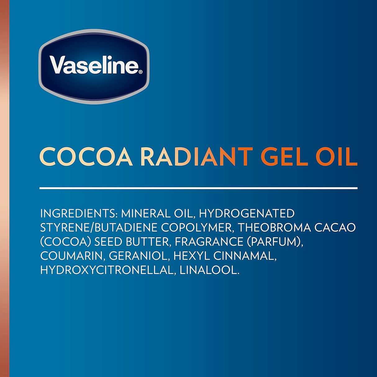 Vaseline Intensive Care  Body Gel Oil
