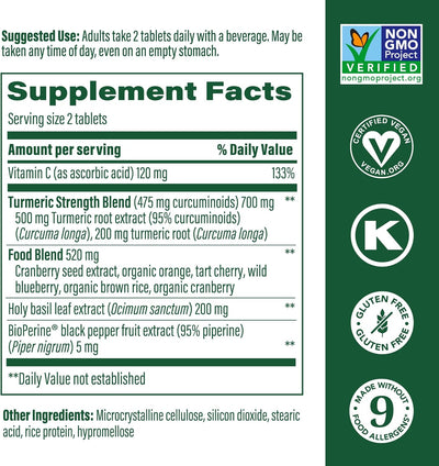MegaFood Turmeric Curcumin - view 2