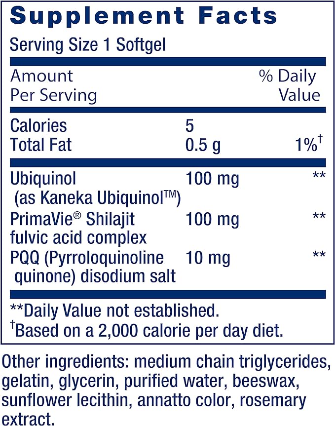 Super Ubiquinol CoQ10 with PQQ