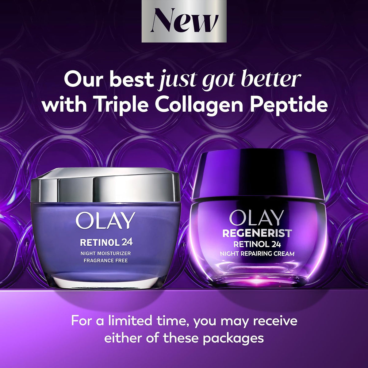 Olay  Retinol24 MAX Night Face Moisturizer Fragrance Free