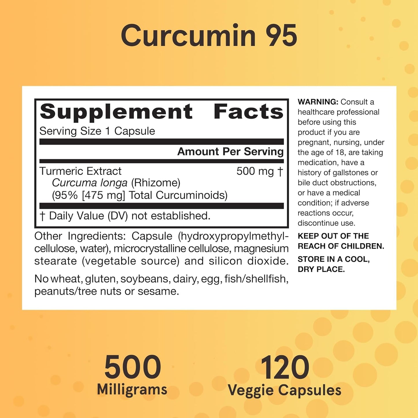 Jarrow Curcumin 95 120 capsules