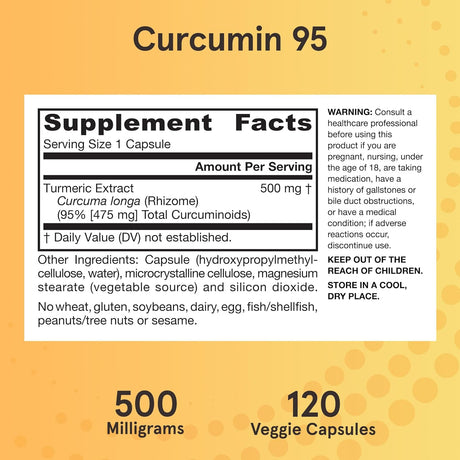 Jarrow Curcumin 95 120 capsules