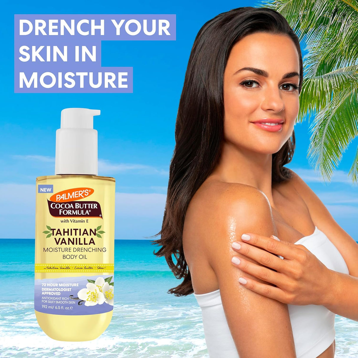 Palmer's Cocoa Butter Tahitian Vanilla Body oil