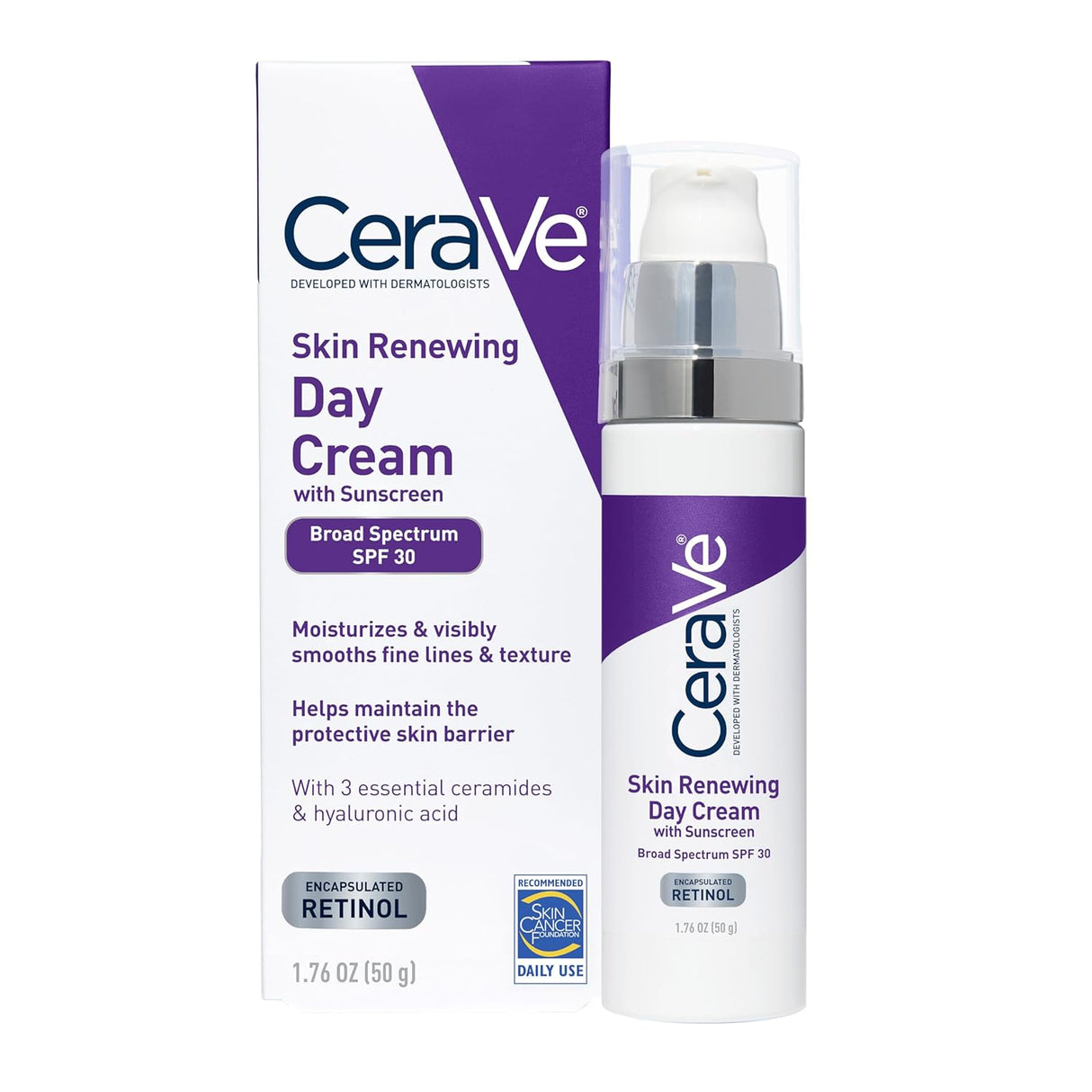 Cerave Skin Renewing Day Cream Retinol with SPF