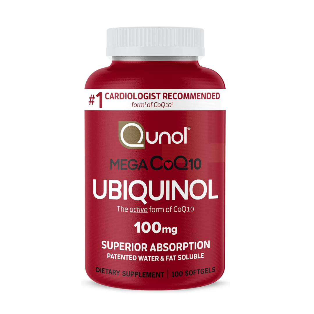 CoQ10 Supplement - Kenya. Qunol Ubiquinol Mega 100 Softgels