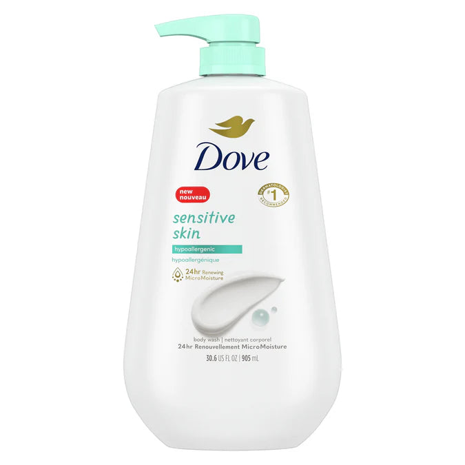 Dove Sensitive Skin Hypoallergenic Body Wash