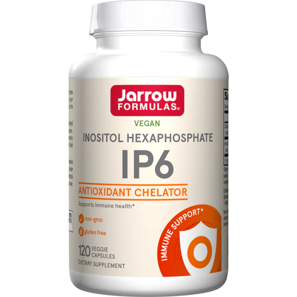 Jarrow IP6 Inositol Hexaphosphate - 500 mg - 120 Veggie Capsules