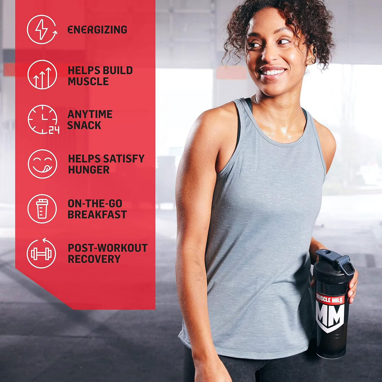 Muscle Milk Genuine 32g Whey Protein Powder, Vanilla Cream 1.12kg