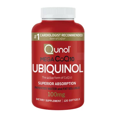 Ubiquinol CoQ10 Mega 60 Softgels