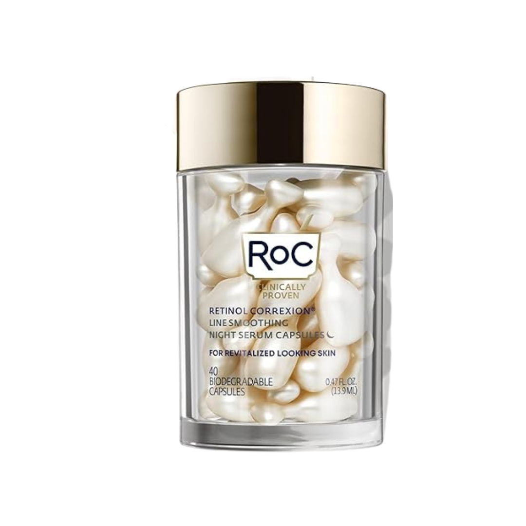 RoC Retinol Correxion Capsules, Anti-Aging Night Serum, Anti-Wrinkle Treatment