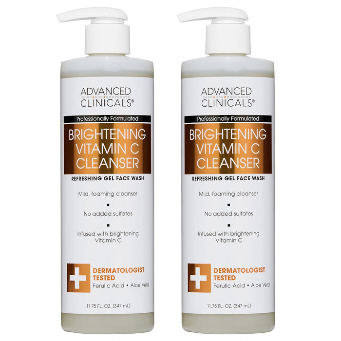 Advanced Clinicals Vitamin C + Ferulic Acid Cleanser
