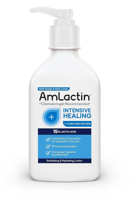 AmLactin Intensive Healing Body Lotion for Dry Skin, 7.9 oz Pump Bottle - Kenya