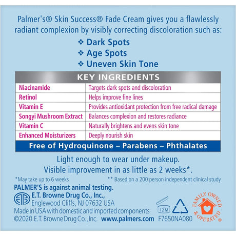 Anti-Dark Spot Night Fade Cream - Kenya