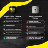 Ascent Clean Creatine Monohydrate Powder - Kenya