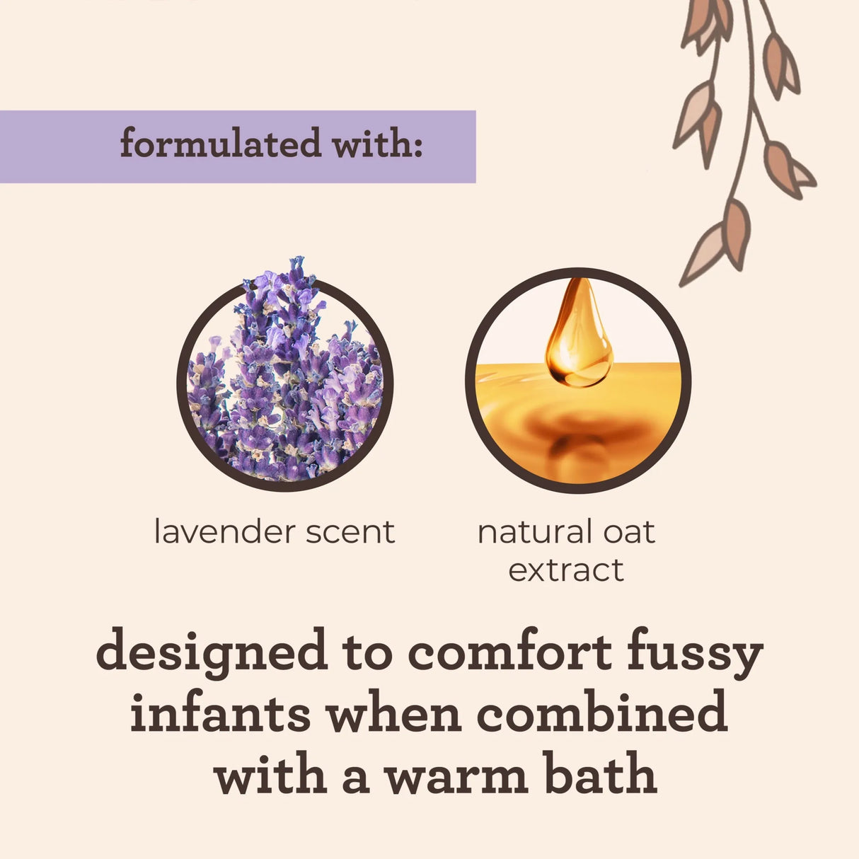 Aveeno Baby Calming Comfort Bath & Wash, Lavender & Vanilla, 8 fl. oz - Kenya