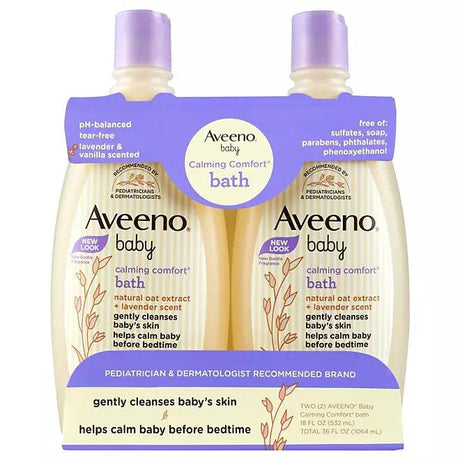 Aveeno Baby Calming Comfort Bath Wash (2 pk.) - Kenya