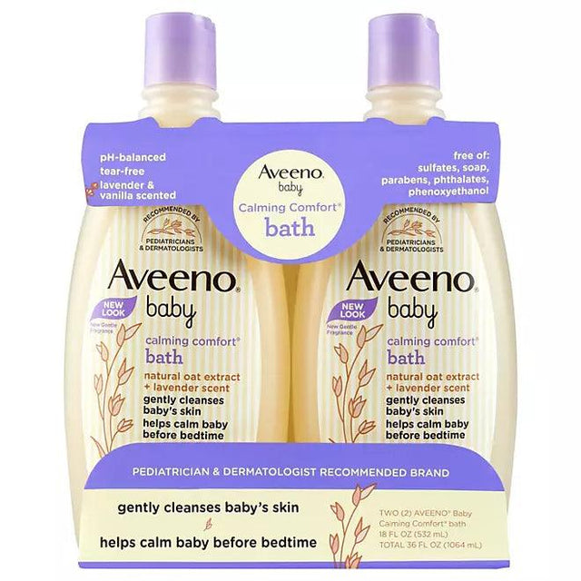 Aveeno Baby Calming Comfort Bath Wash (2 pk.) - Kenya