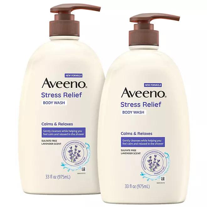 Aveeno Stress Relief body wash