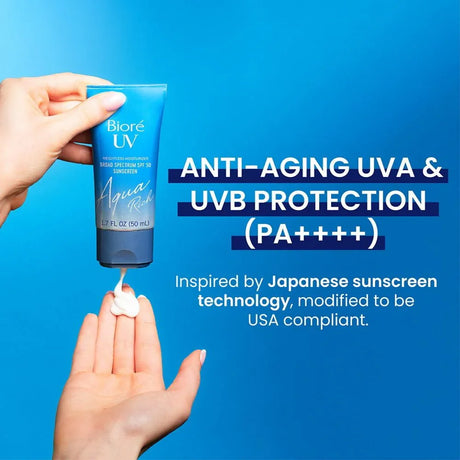 Biore UV Aqua Rich Sunscreen with SPF 50, 1.7 oz - Kenya