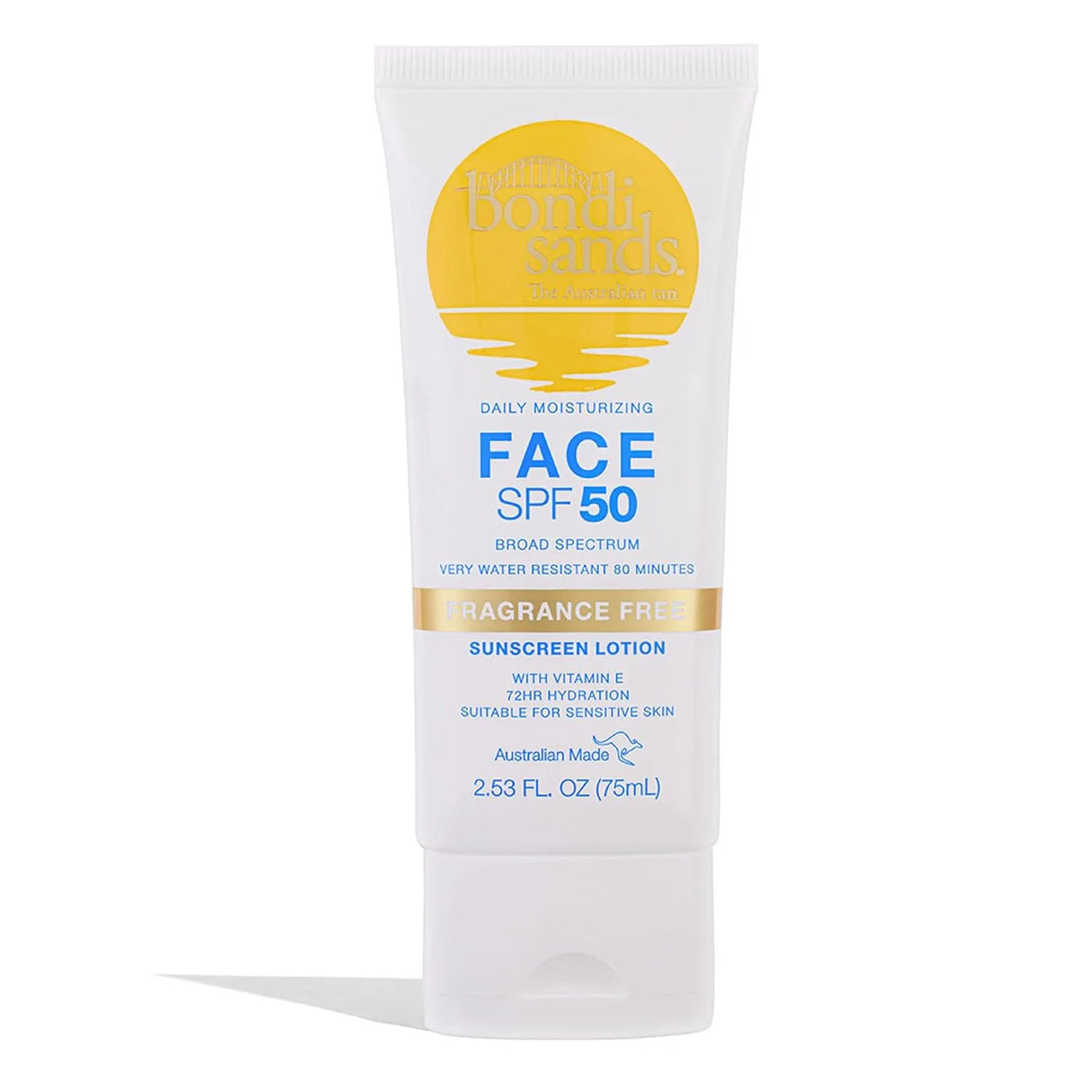 Bondi Sands Fragrance Free Daily Sunscreen Face Lotion SPF 50 - Kenya