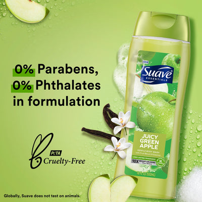Suave Juicy Green Apple Body Wash - view 4