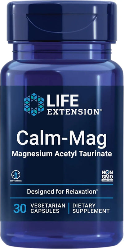 Calm-Mag, Magnesium Acetyl taurinate, 30 Capsules - view 1