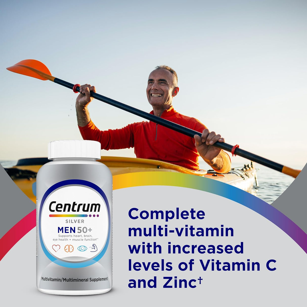 Centrum Silver Men's 50+ Multivitamin - 200 Tablets - price in Kenya